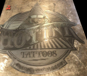 Logo Custom Sign (fabrication)