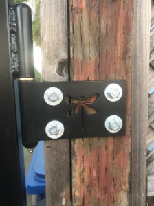 Dragonfly Custom Gate (hinge detail)