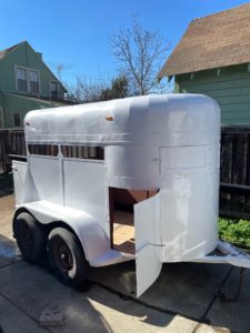 Horse Trailer Finished Front