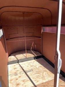 Horse Trailer Finished Inside