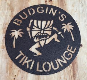 Tiki Lounge Sign